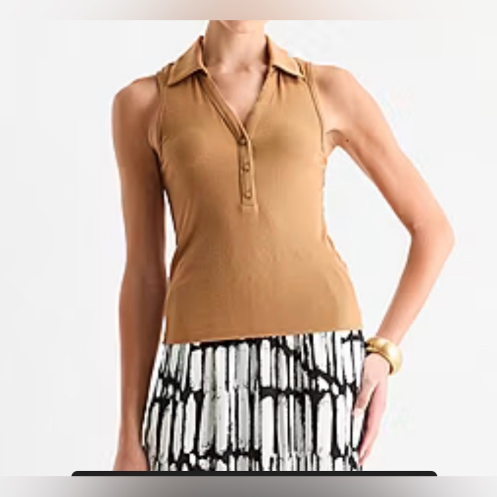 Worthington Sleeveless Henley